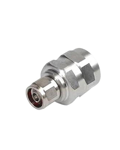 N-Male Connector DC-3800MHz Clamp Type -130dBc 7/8" Feeder Cable Brass Tri-Metal