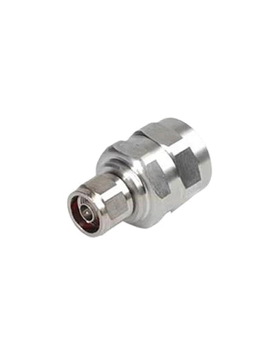 N-Male Connector DC-3800MHz Clamp Type -150dBc 7/8" Feeder Cable Brass Tri-Metal